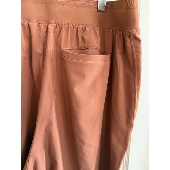 Athleta Brooklyn Lined Jogger Hazelnut Brown SIZE 14 - Picture 7 of 9
